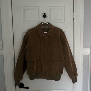Vintage Made in Italy Suede Bomber Jacket